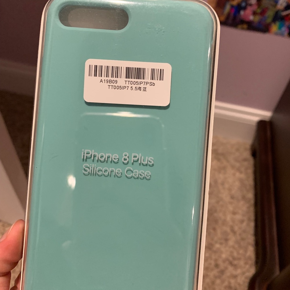 Apple silicone iPhone 8 Plus case